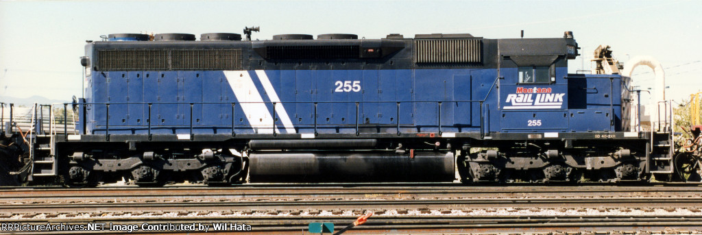 Montana Rail Link SD40-2XR 255